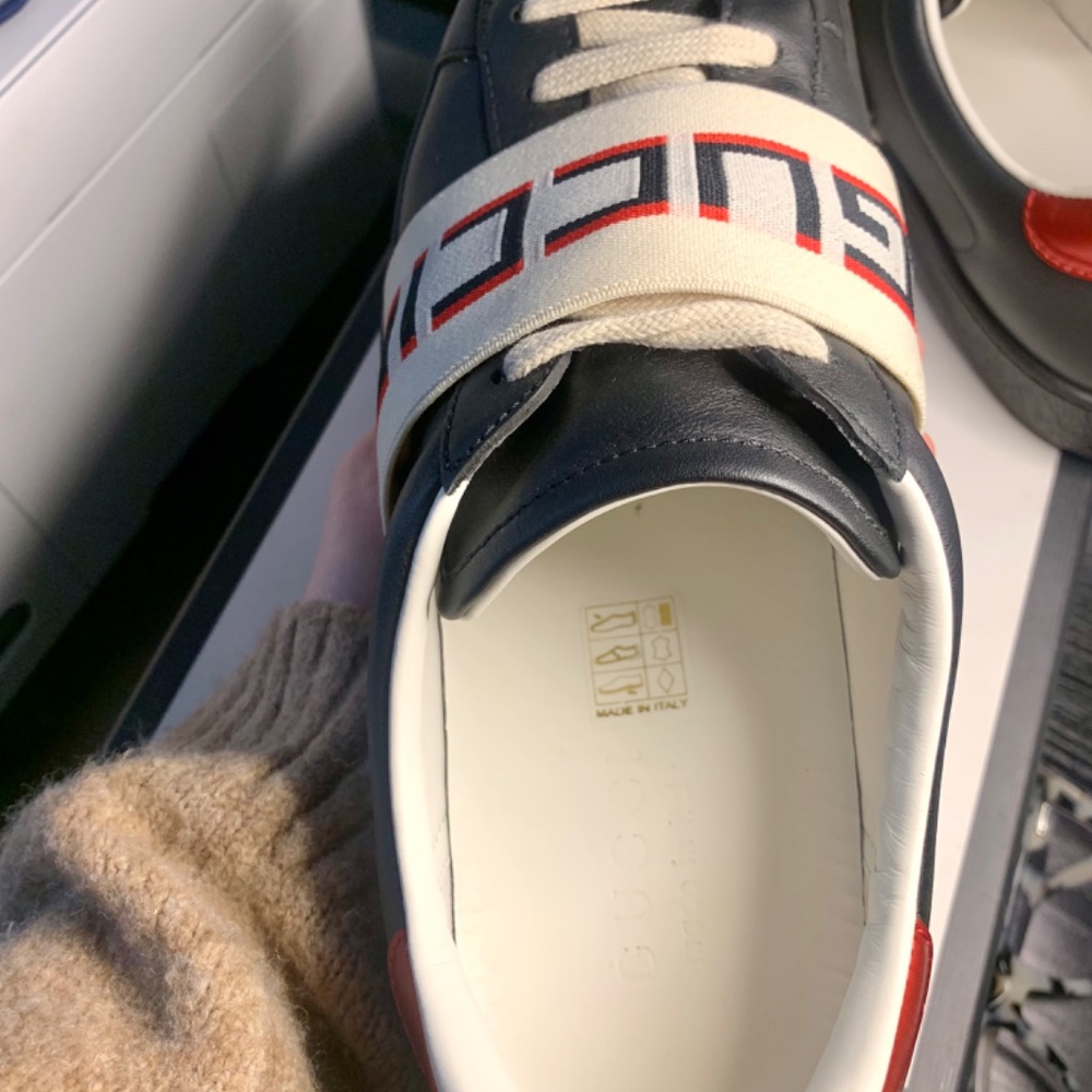 Women /Men's Ace GUCCI stripe sneaker - Picture 4 of 5